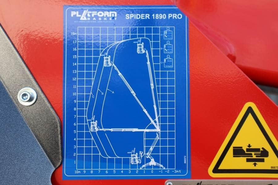 PLATFORM BAS Spider 18.90 PRO CE Declaration, Vali - Személyemelő, Gumilánctalpas személyemelő: 3 kép. PLATFORM BAS Spider 18.90 PRO CE Declaration, Vali - Személyemelő, Gumilánctalpas személyemelő: 3 kép.