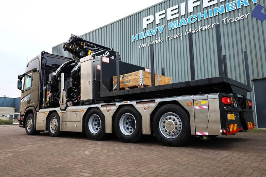 Terepjáró autódaru Scania R540 B10x4 With CORMACH 150tm Crane Valid inspecti: 9 kép.