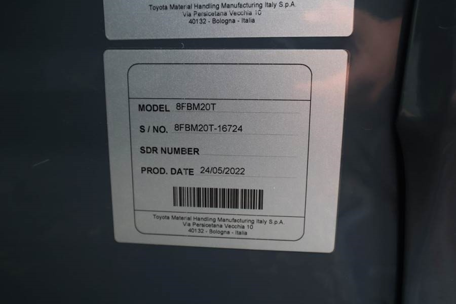 Dízel targonca Toyota 8FBM20T Valid inspection, *Guarantee! Electric, 47: 14 kép.