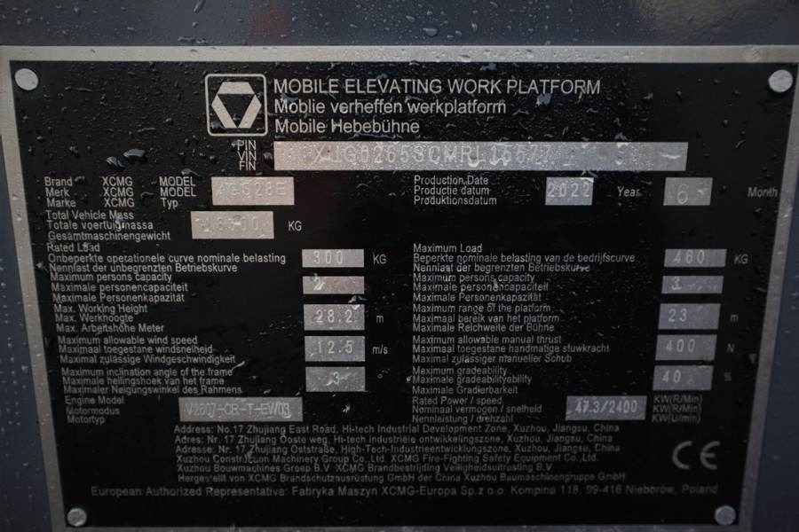 XCMG XGS28E Valid inspection, *Guarantee! Diesel, 4x4 D - Teleszkópos emelő: 5 kép. XCMG XGS28E Valid inspection, *Guarantee! Diesel, 4x4 D - Teleszkópos emelő: 5 kép.