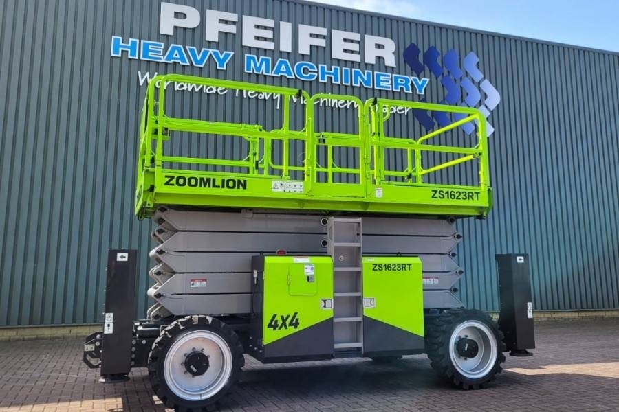 Zoomlion ZS1623RT Diesel, 4x4 Drive, 18m Working Height, 68 - Ollós emelő: 1 kép. Zoomlion ZS1623RT Diesel, 4x4 Drive, 18m Working Height, 68 - Ollós emelő: 1 kép.