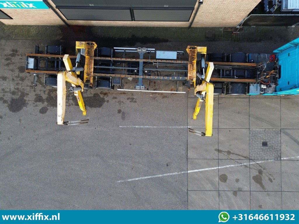 Diversen BoxLoader, 3-assige 40 ton's Zijlader / Naloop gestuurd - Platós félpótkocsi: 3 kép. Diversen BoxLoader, 3-assige 40 ton's Zijlader / Naloop gestuurd - Platós félpótkocsi: 3 kép.