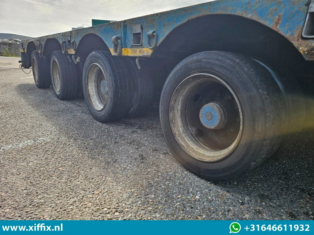 ES-GE 4-ass. Uitschuifbare semi dieplader / 78 cm. Hoog / 2x naloop gestuurd - Félpótkocsi mélybölcsős: 5 kép. ES-GE 4-ass. Uitschuifbare semi dieplader / 78 cm. Hoog / 2x naloop gestuurd - Félpótkocsi mélybölcsős: 5 kép.