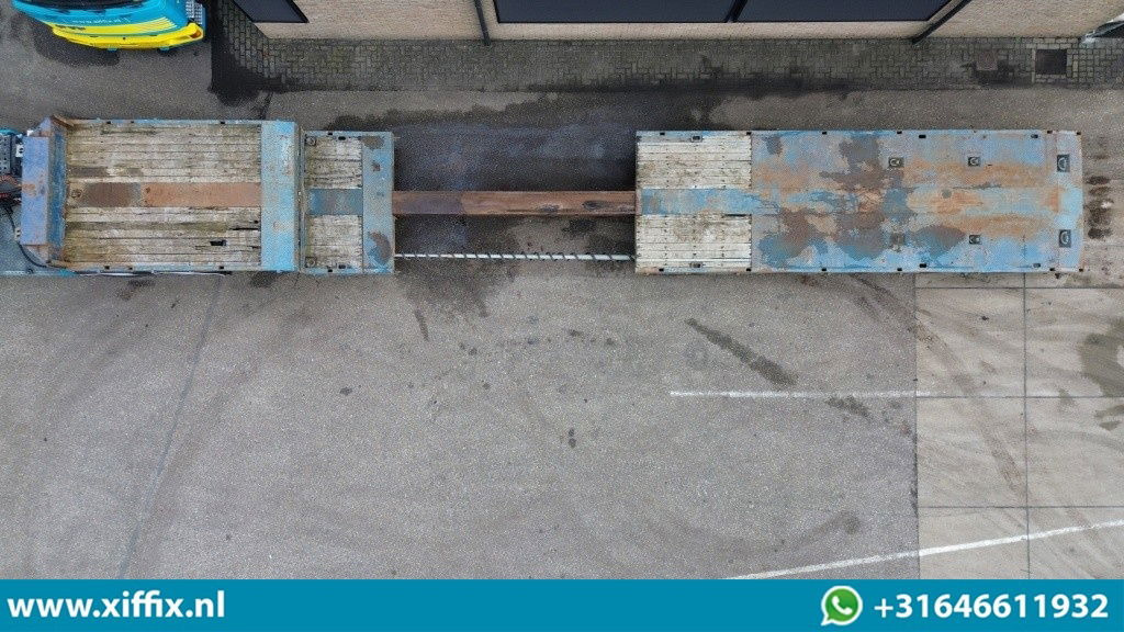 ES-GE 4-ass. Uitschuifbare semi dieplader / 78 cm. Hoog / 2x naloop gestuurd - Félpótkocsi mélybölcsős: 3 kép. ES-GE 4-ass. Uitschuifbare semi dieplader / 78 cm. Hoog / 2x naloop gestuurd - Félpótkocsi mélybölcsős: 3 kép.