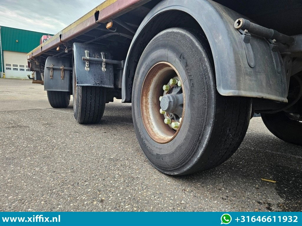 Meusburger 3-ass. Vlakke uitschuifbare oplegger / 3x gestuurd - Platós félpótkocsi: 5 kép. Meusburger 3-ass. Vlakke uitschuifbare oplegger / 3x gestuurd - Platós félpótkocsi: 5 kép.