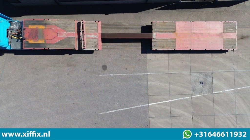 Nooteboom 3-ass. Uitschuifbare Mega semi dieplader / 3x gestuurd - Félpótkocsi mélybölcsős: 3 kép. Nooteboom 3-ass. Uitschuifbare Mega semi dieplader / 3x gestuurd - Félpótkocsi mélybölcsős: 3 kép.