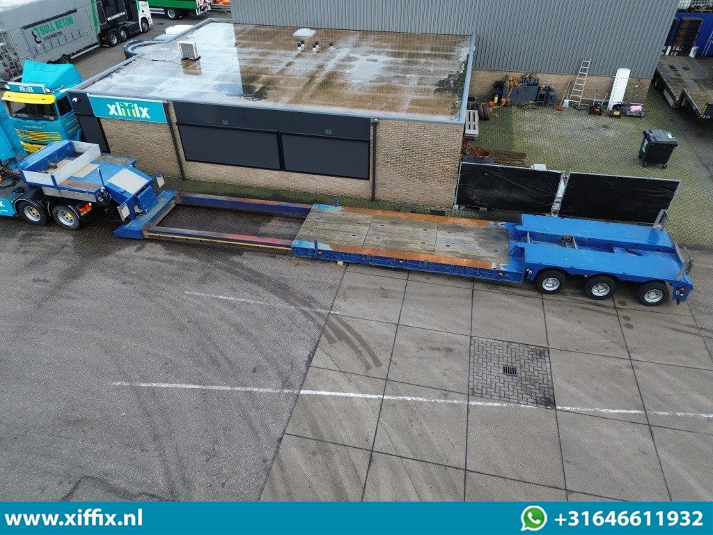 Nooteboom 3-ass. Uitschuifbare dieplader met afneembare nek / 3x gestuurd / 274 cm. Breed - Félpótkocsi mélybölcsős: 2 kép. Nooteboom 3-ass. Uitschuifbare dieplader met afneembare nek / 3x gestuurd / 274 cm. Breed - Félpótkocsi mélybölcsős: 2 kép.