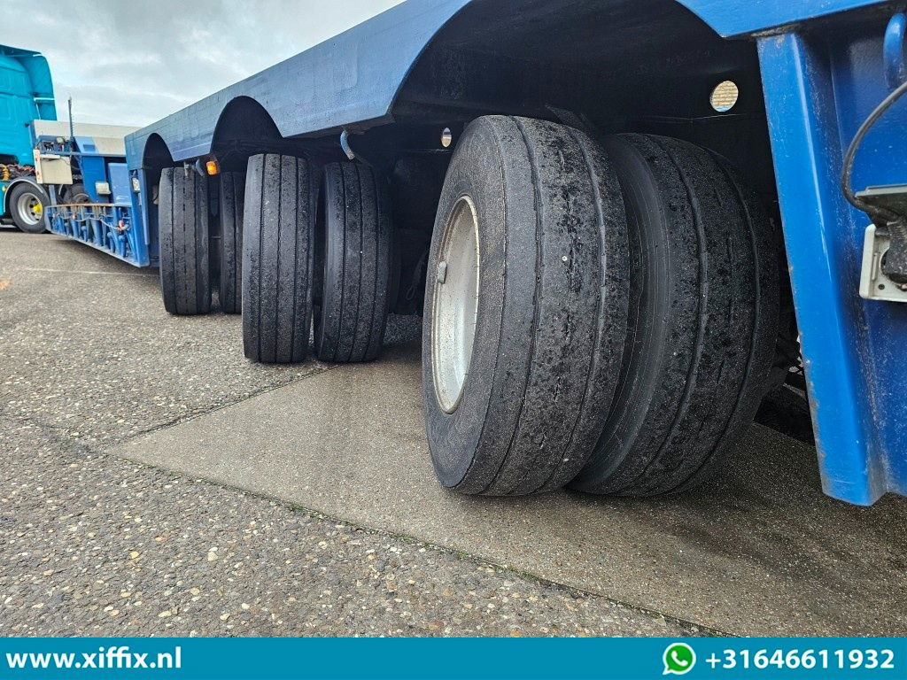 Nooteboom 3-ass. Uitschuifbare dieplader met afneembare nek / 3x gestuurd / 274 cm. Breed - Félpótkocsi mélybölcsős: 5 kép. Nooteboom 3-ass. Uitschuifbare dieplader met afneembare nek / 3x gestuurd / 274 cm. Breed - Félpótkocsi mélybölcsős: 5 kép.