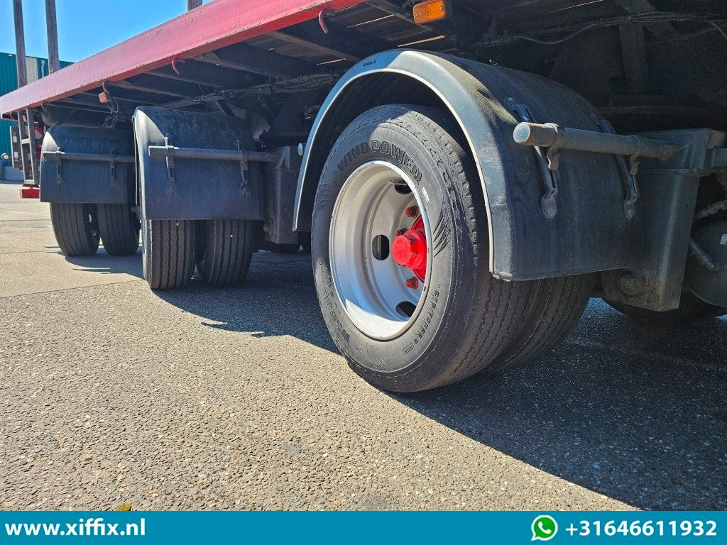Nooteboom 3-ass. Vlakke dubbel 2x uitschuifbare oplegger / 3x gestuurd - Platós félpótkocsi: 5 kép. Nooteboom 3-ass. Vlakke dubbel 2x uitschuifbare oplegger / 3x gestuurd - Platós félpótkocsi: 5 kép.
