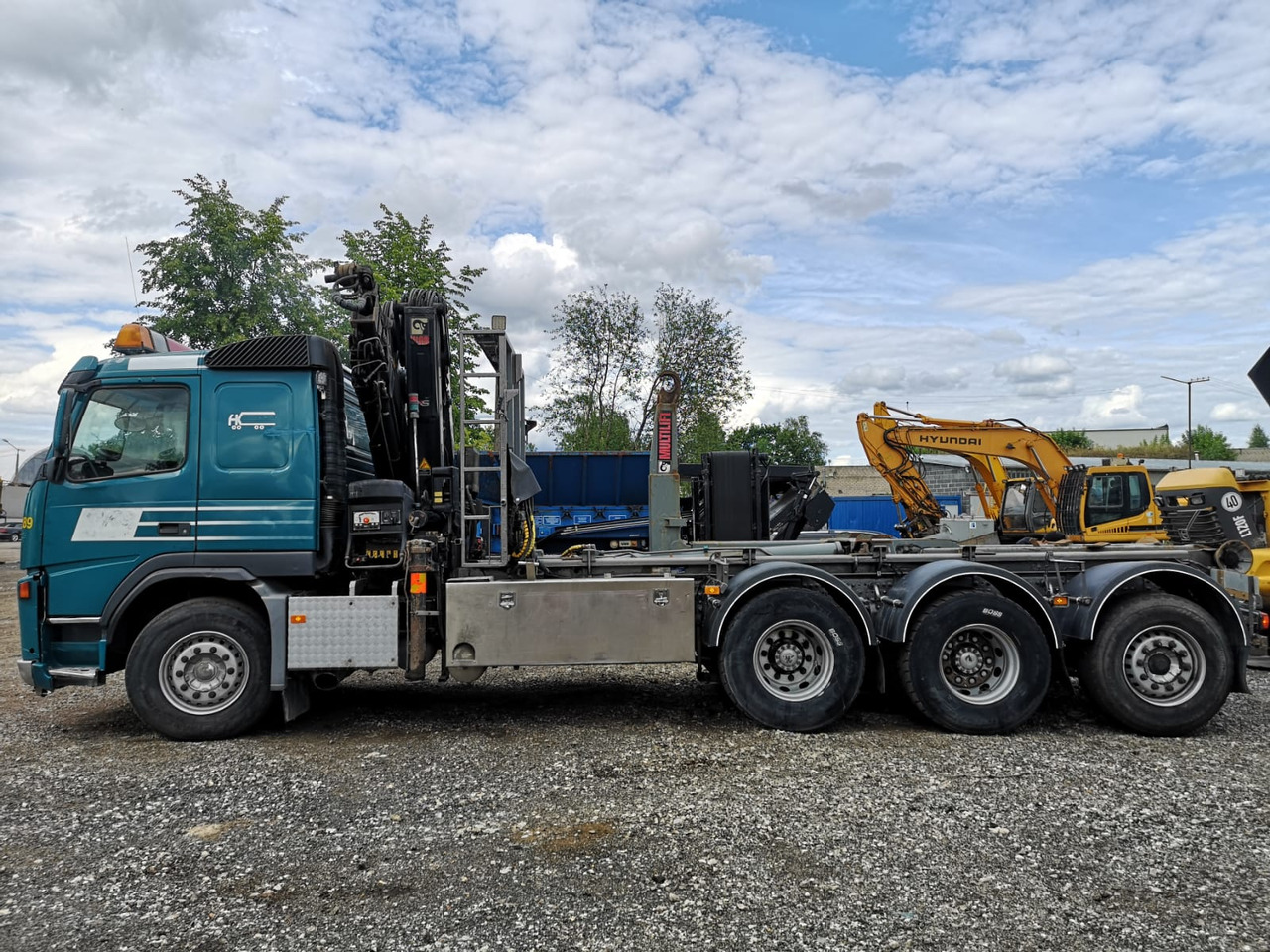 Volvo Fm 380 - Horgos rakodó teherautó: 1 kép. Volvo Fm 380 - Horgos rakodó teherautó: 1 kép.