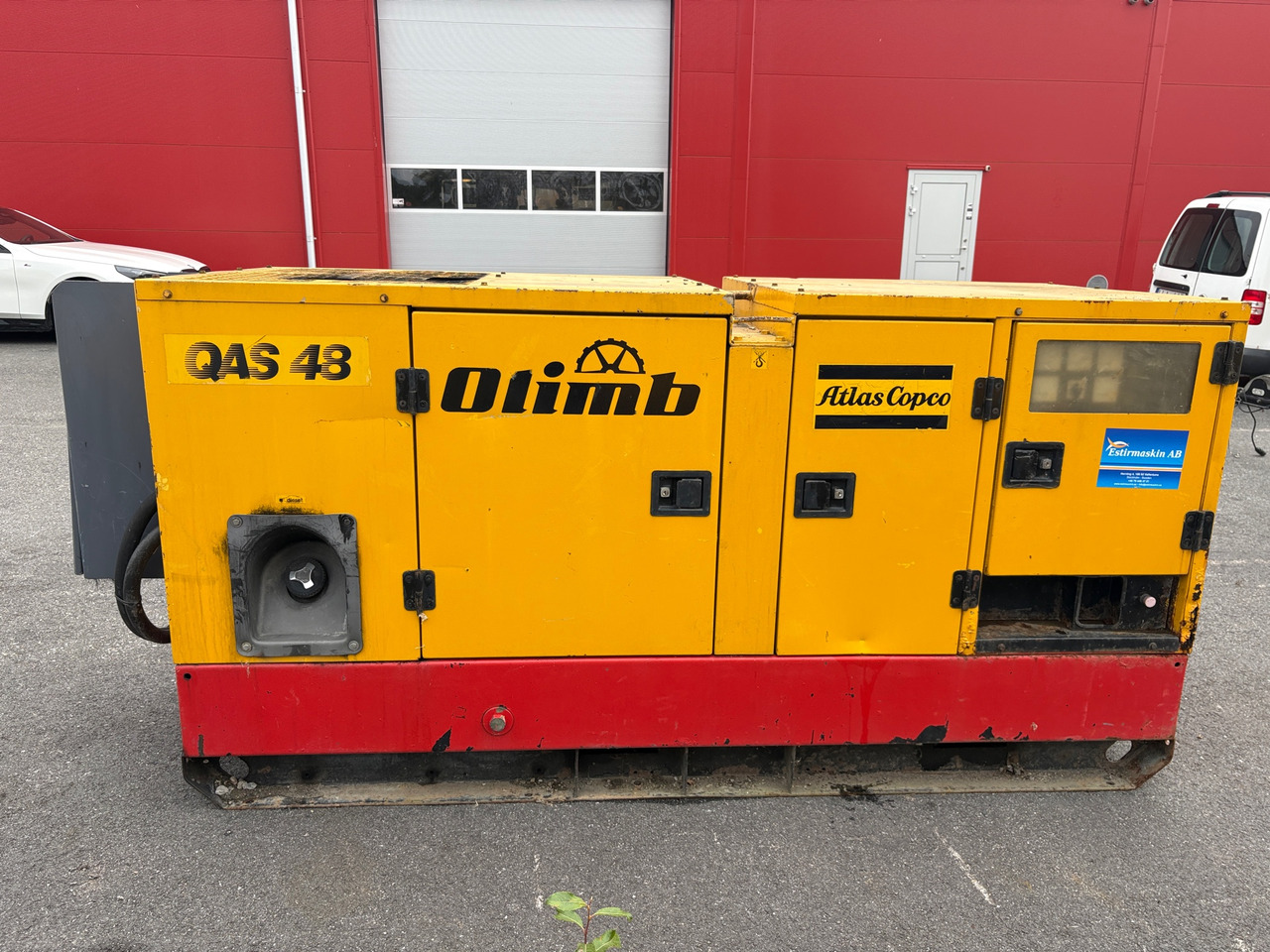 Atlas Copco QAS 48 - Áramfejlesztő: 1 kép. Atlas Copco QAS 48 - Áramfejlesztő: 1 kép.