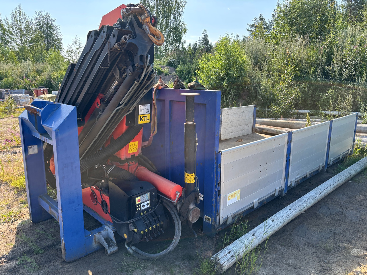 CMT / Palfinger PK16502 - Multiliftes konténer: 1 kép. CMT / Palfinger PK16502 - Multiliftes konténer: 1 kép.