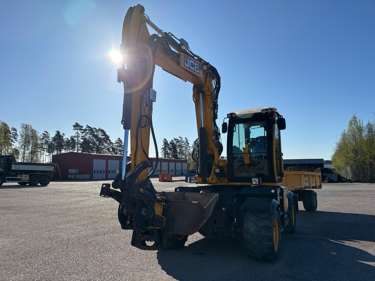 JCB Hydradig 110W - Kotrógép: 1 kép. JCB Hydradig 110W - Kotrógép: 1 kép.