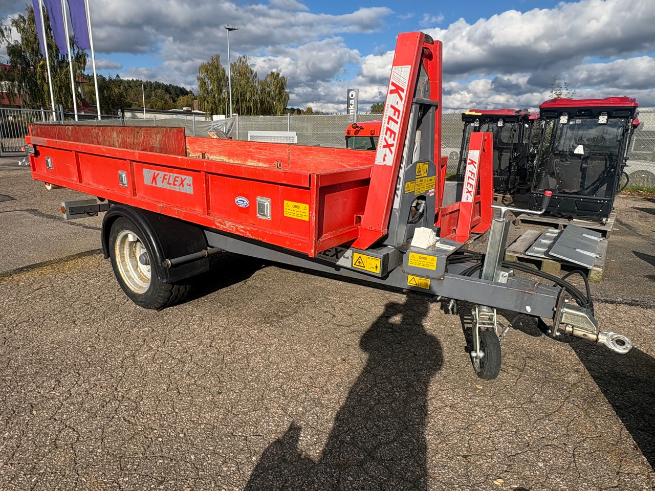 K-Flex FV3000 - Multiliftes/ Konténerszállító pótkocsi: 1 kép. K-Flex FV3000 - Multiliftes/ Konténerszállító pótkocsi: 1 kép.