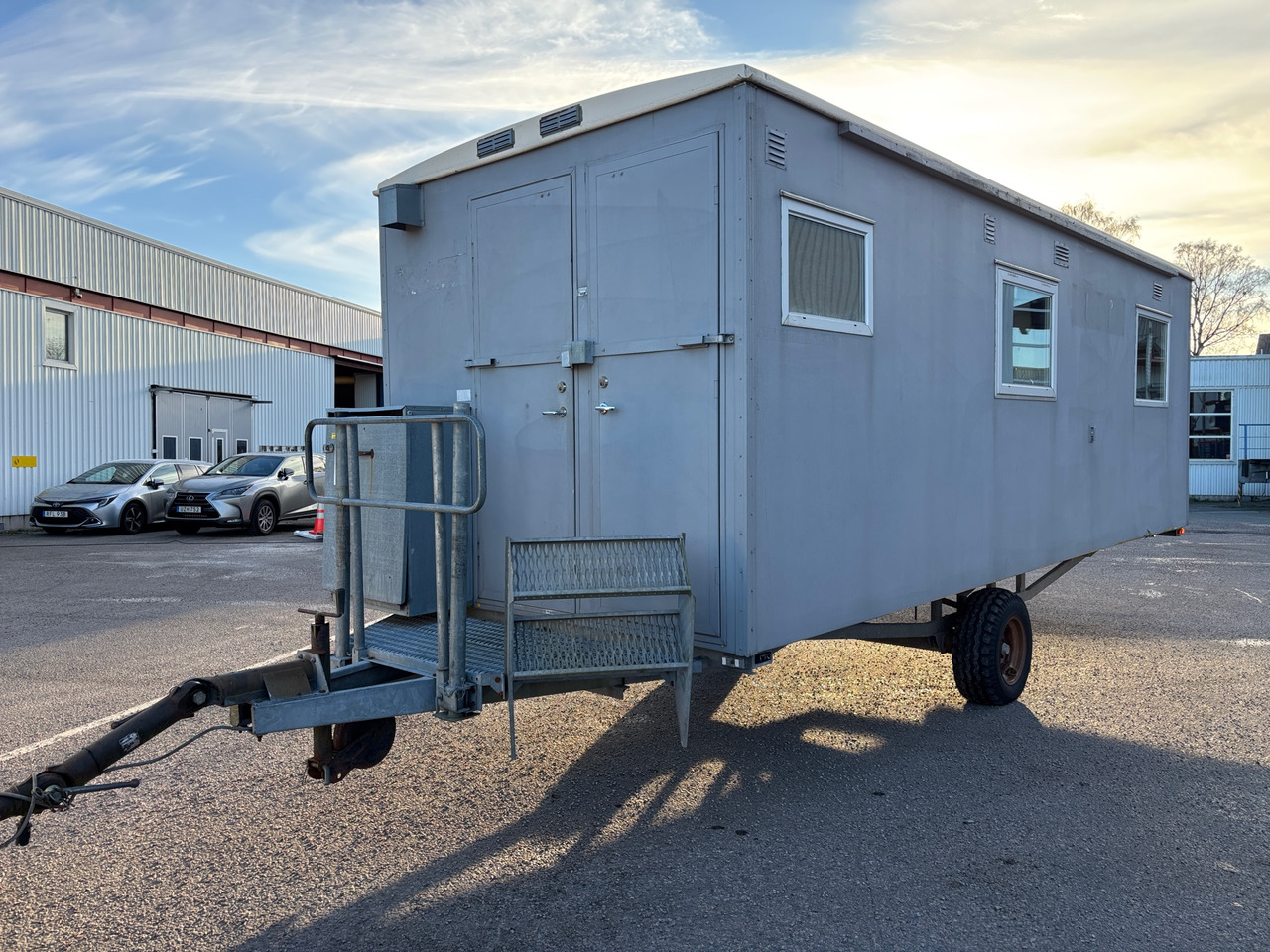 Lyckselevagnen PVT-6 - Konténerház: 1 kép. Lyckselevagnen PVT-6 - Konténerház: 1 kép.