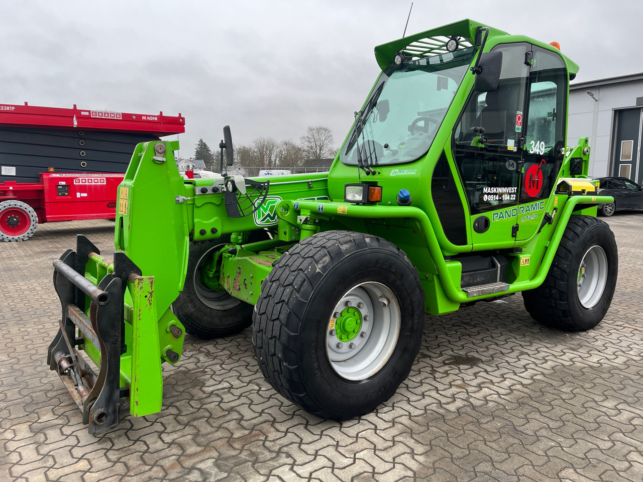 Merlo P72.10 Panoramic - Teleszkópos rakodó: 1 kép. Merlo P72.10 Panoramic - Teleszkópos rakodó: 1 kép.