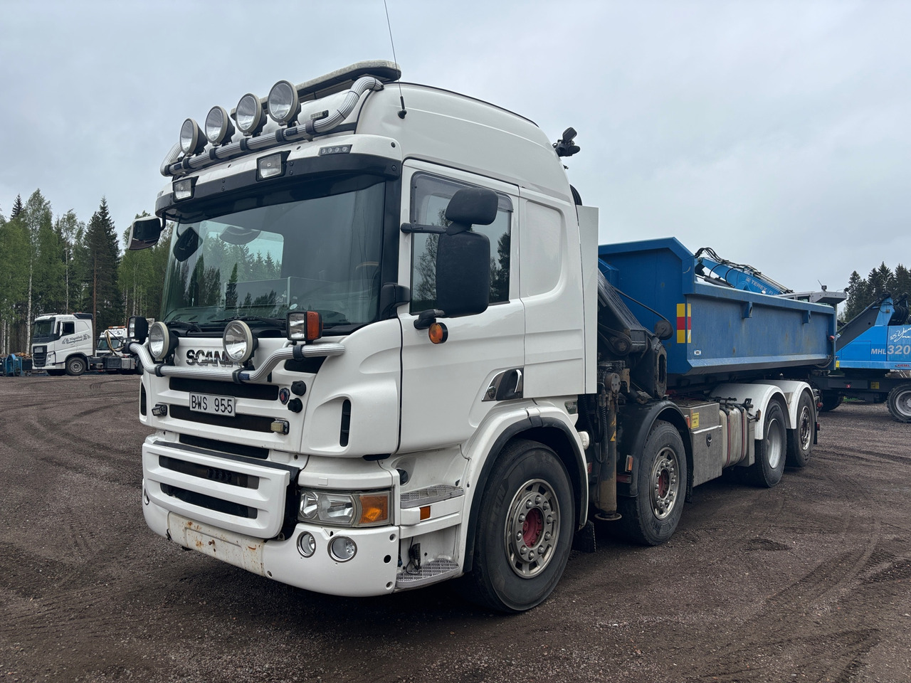 Scania P400 - Darus autó: 1 kép. Scania P400 - Darus autó: 1 kép.
