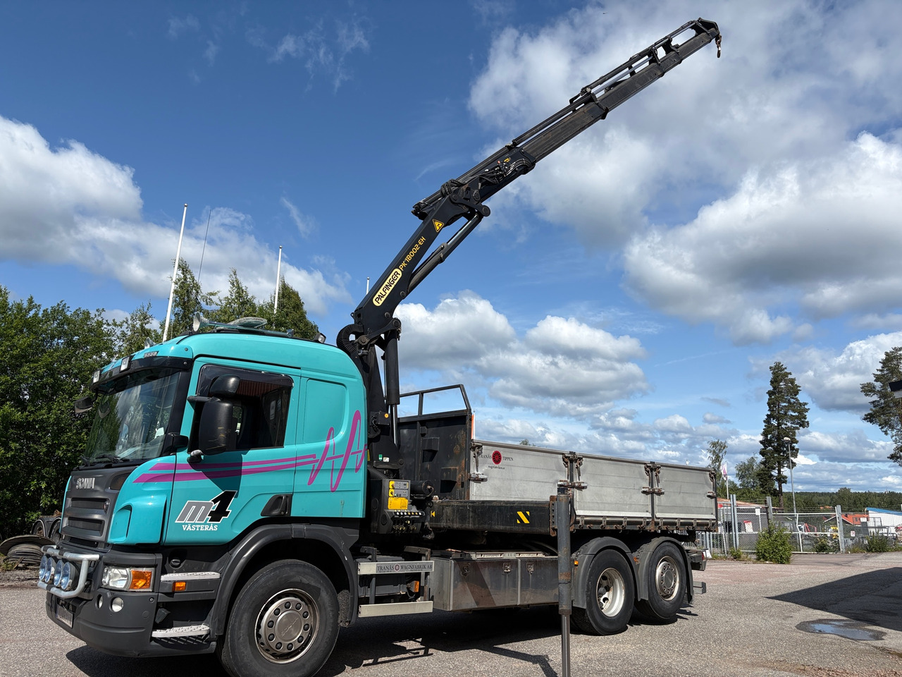 Scania P400LB6X2 - Darus autó: 1 kép. Scania P400LB6X2 - Darus autó: 1 kép.