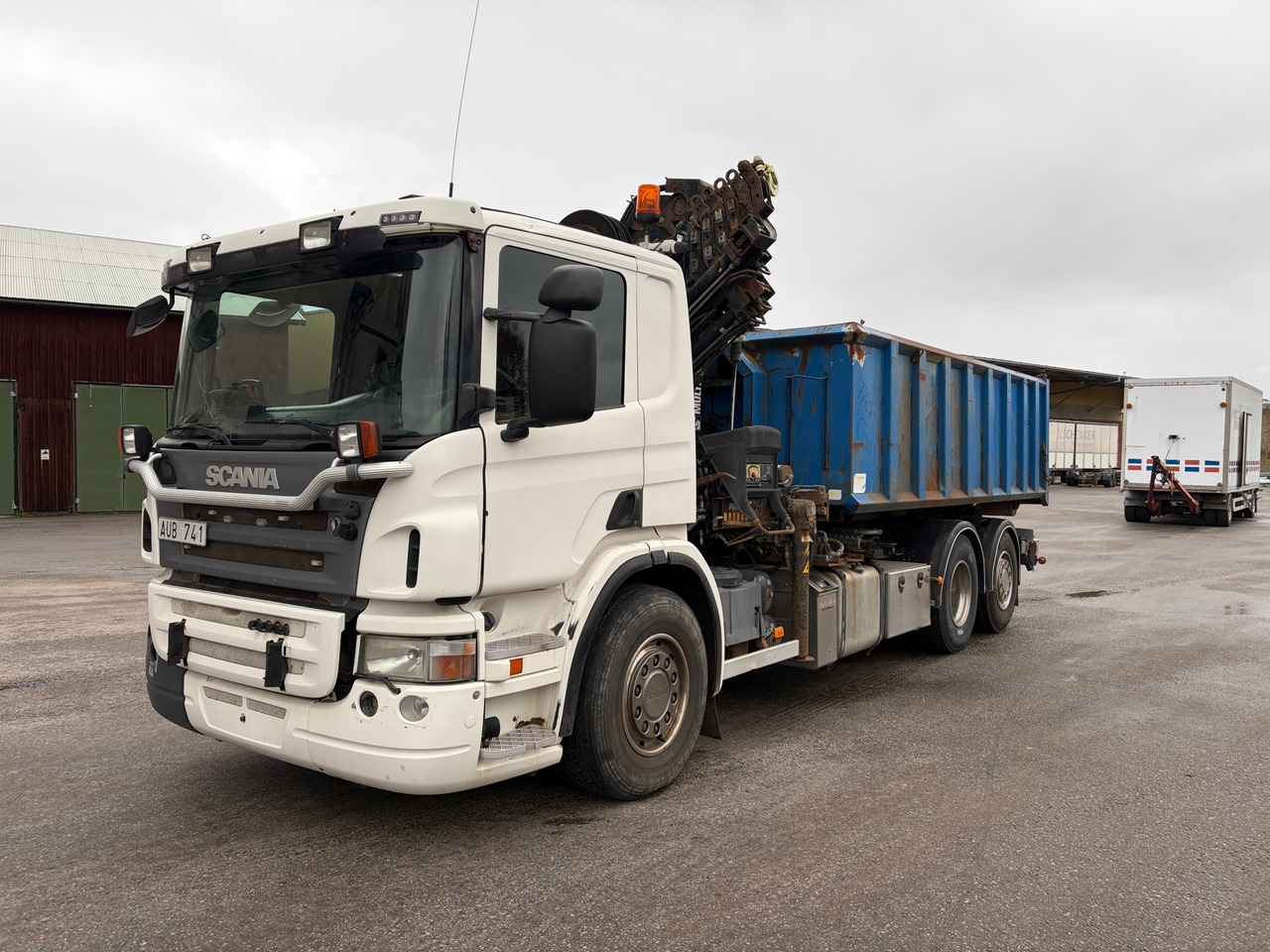 Scania - Horgos rakodó teherautó: 1 kép. Scania - Horgos rakodó teherautó: 1 kép.