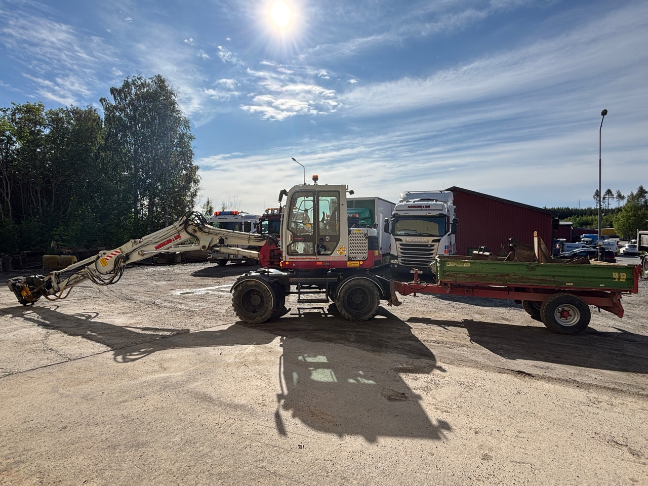 Takeuchi TB175W - Kotrógép: 1 kép. Takeuchi TB175W - Kotrógép: 1 kép.