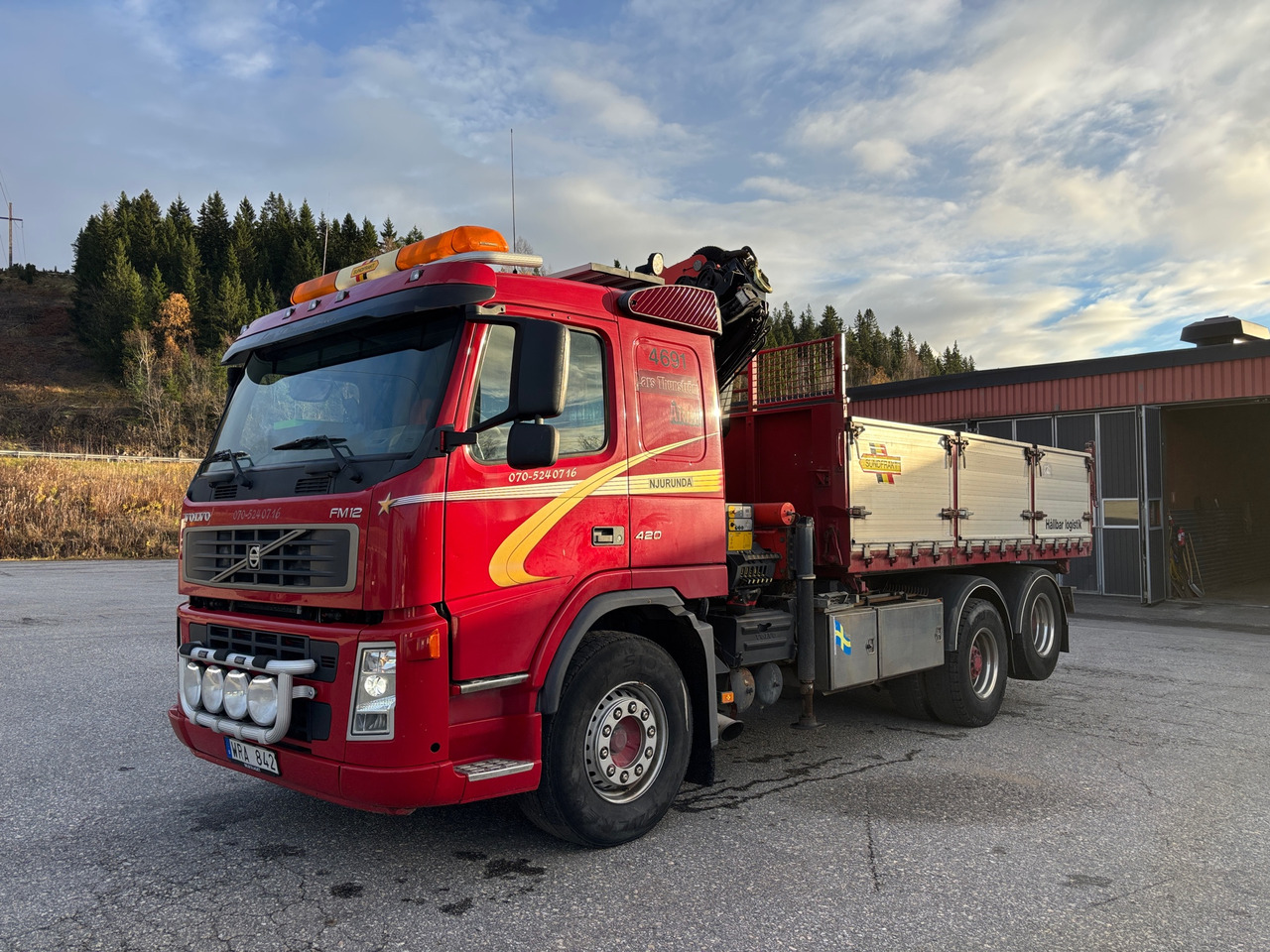 Volvo FM12 - Darus autó: 1 kép. Volvo FM12 - Darus autó: 1 kép.