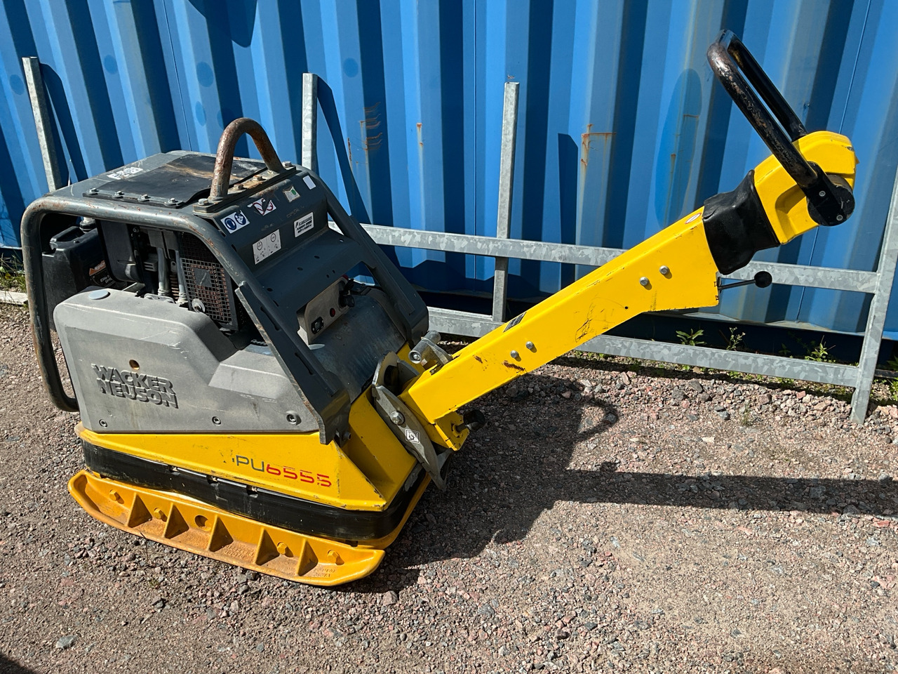 Wacker Neuson DPU 6555 - Lapvibrátor: 1 kép. Wacker Neuson DPU 6555 - Lapvibrátor: 1 kép.