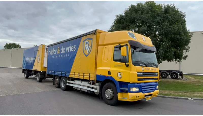 DAF CF 85.410 Schuifzijlen wagen 6x2 Daf CF85 - Dobozos felépítményű teherautó: 1 kép. DAF CF 85.410 Schuifzijlen wagen 6x2 Daf CF85 - Dobozos felépítményű teherautó: 1 kép.