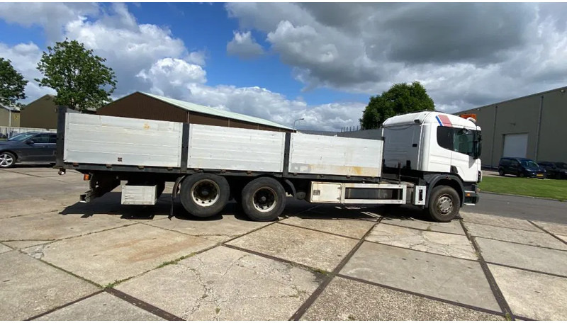 Scania P124-400 Scania met plateau en mogelijkheid voor kraan achter cabine lízing Scania P124-400 Scania met plateau en mogelijkheid voor kraan achter cabine: 6 kép.