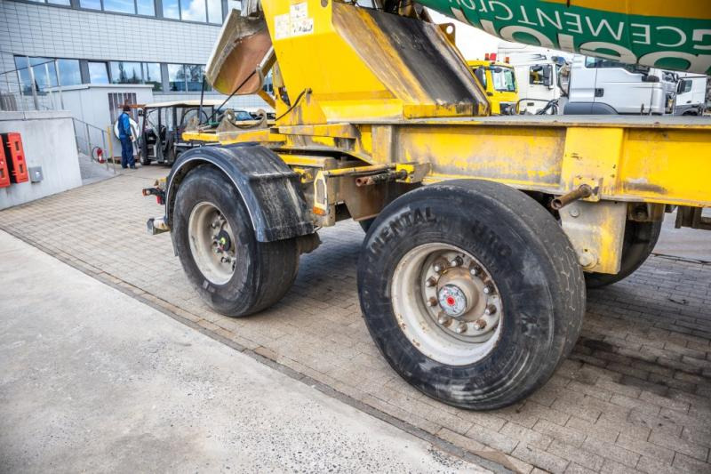Betonkeverő félpótkocsi Cifa BETON MIXER/MALAXEUR/MISCHER-12M3- STEERING AXLE: 6 kép.