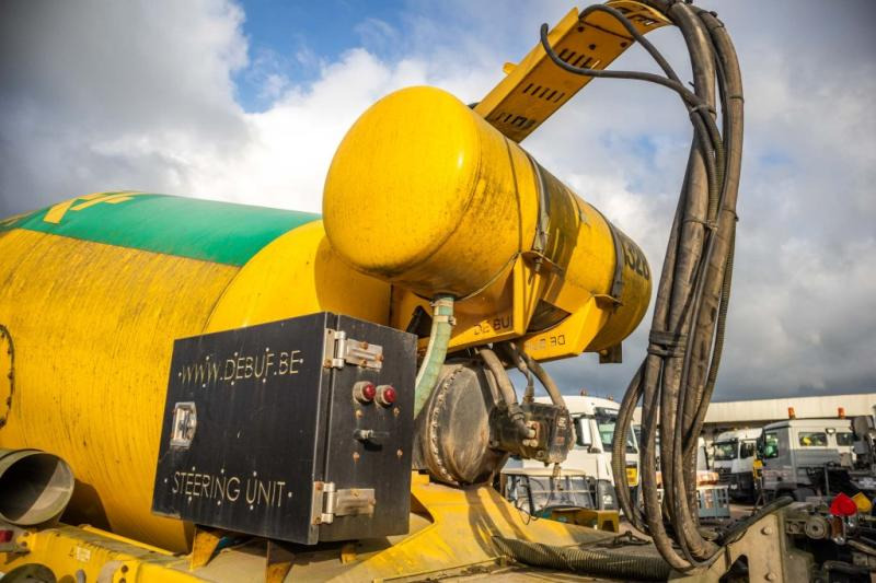 DE BUF BETON MIXER/MISCHER/MALAXEUR12M³ - Betonkeverő félpótkocsi: 5 kép. DE BUF BETON MIXER/MISCHER/MALAXEUR12M³ - Betonkeverő félpótkocsi: 5 kép.