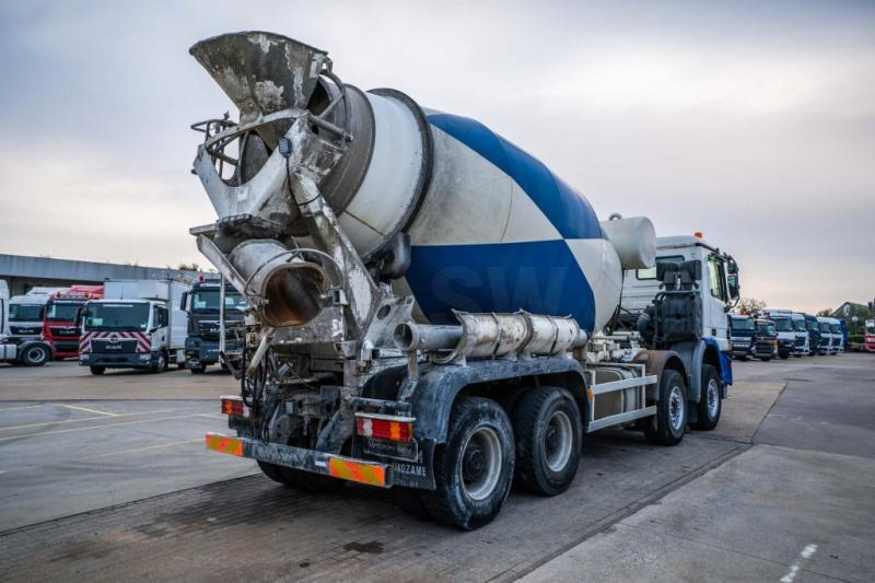 Mercedes ACTROS 4141 BB-MP2 + MIXER 9M3 - Betonmixer: 4 kép. Mercedes ACTROS 4141 BB-MP2 + MIXER 9M3 - Betonmixer: 4 kép.