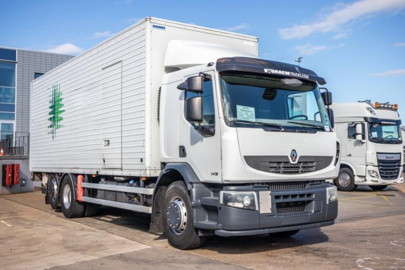 Renault PREMIUM 340 DXI-6x2 - Dobozos felépítményű teherautó: 2 kép. Renault PREMIUM 340 DXI-6x2 - Dobozos felépítményű teherautó: 2 kép.