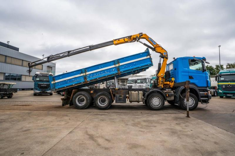 Scania R400 - EFFER 210-4S - Billenőplatós teherautó, Darus autó: 3 kép. Scania R400 - EFFER 210-4S - Billenőplatós teherautó, Darus autó: 3 kép.