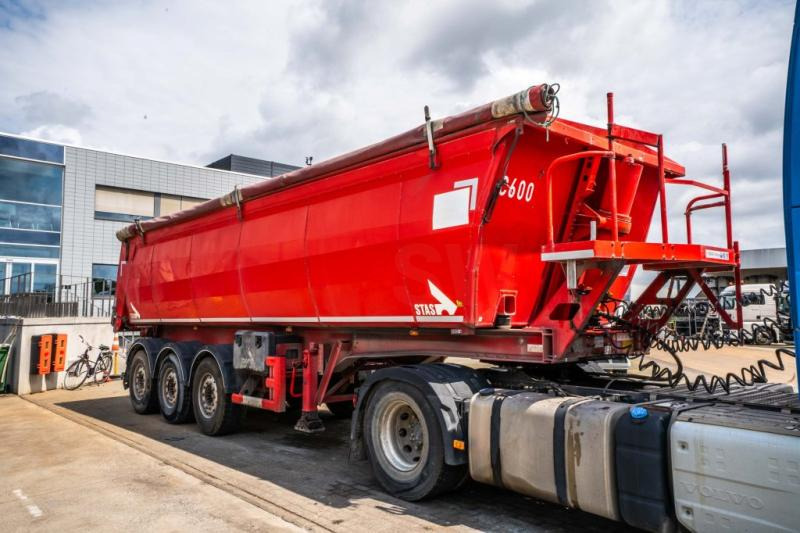 Stas S300XC -C1B-ALU - Félpótkocsi billenőplatós: 4 kép. Stas S300XC -C1B-ALU - Félpótkocsi billenőplatós: 4 kép.