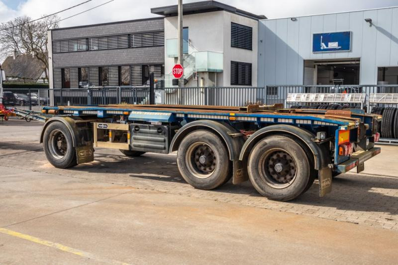 VANHOOL CONTAINER AANHANGER - Multiliftes/ Konténerszállító pótkocsi: 4 kép. VANHOOL CONTAINER AANHANGER - Multiliftes/ Konténerszállító pótkocsi: 4 kép.