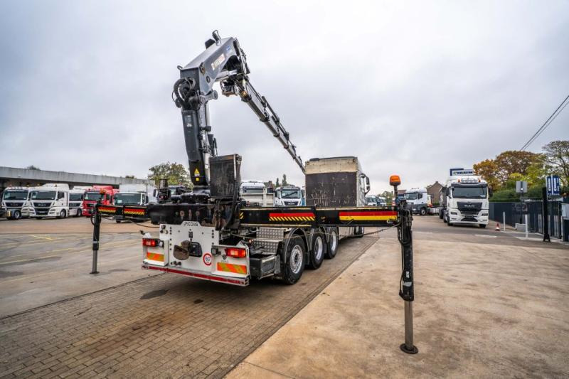 Volvo FH 420 - HIAB 377-E8 -HIPRO/ 8xhydr. - Platós teherautó, Darus autó: 4 kép. Volvo FH 420 - HIAB 377-E8 -HIPRO/ 8xhydr. - Platós teherautó, Darus autó: 4 kép.