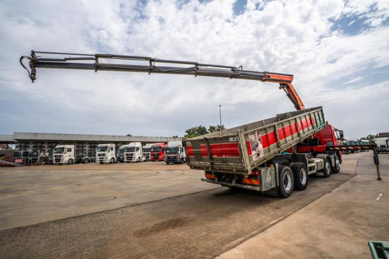 Volvo FM 400 - PK 29002/5XHydr. - Billenőplatós teherautó, Darus autó: 4 kép. Volvo FM 400 - PK 29002/5XHydr. - Billenőplatós teherautó, Darus autó: 4 kép.