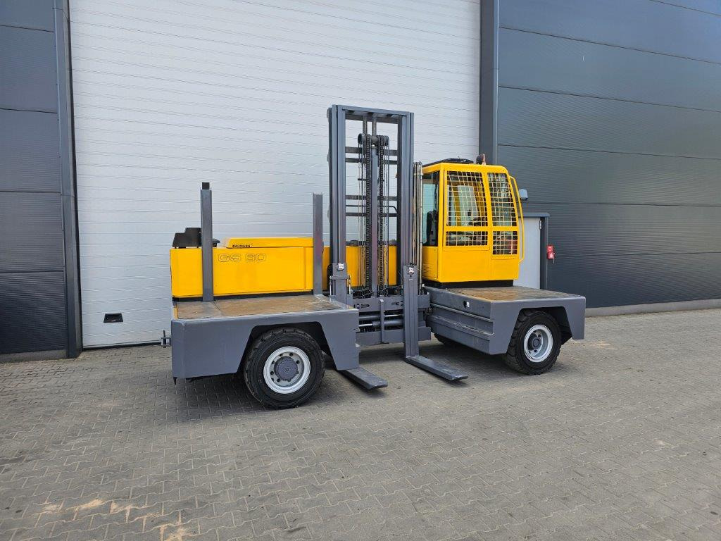 Baumann GS60/12/50ST - Teleskopgabeln - Oldalrakodó targoncá: 1 kép. Baumann GS60/12/50ST - Teleskopgabeln - Oldalrakodó targoncá: 1 kép.