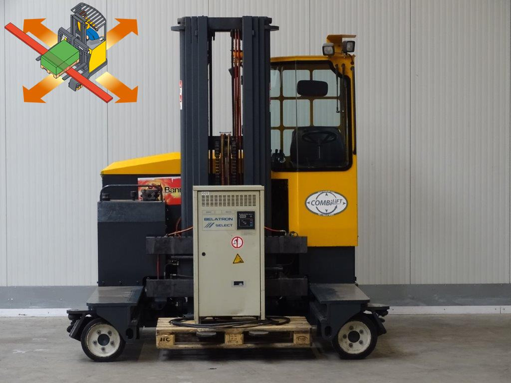 Combilift C4000E - TRIPLEX - Négyutas tolóoszlopos targoncá: 1 kép. Combilift C4000E - TRIPLEX - Négyutas tolóoszlopos targoncá: 1 kép.