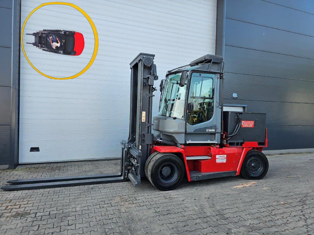 Kalmar ECG80-6 - Drehsitz - Elektromos targonca: 1 kép. Kalmar ECG80-6 - Drehsitz - Elektromos targonca: 1 kép.