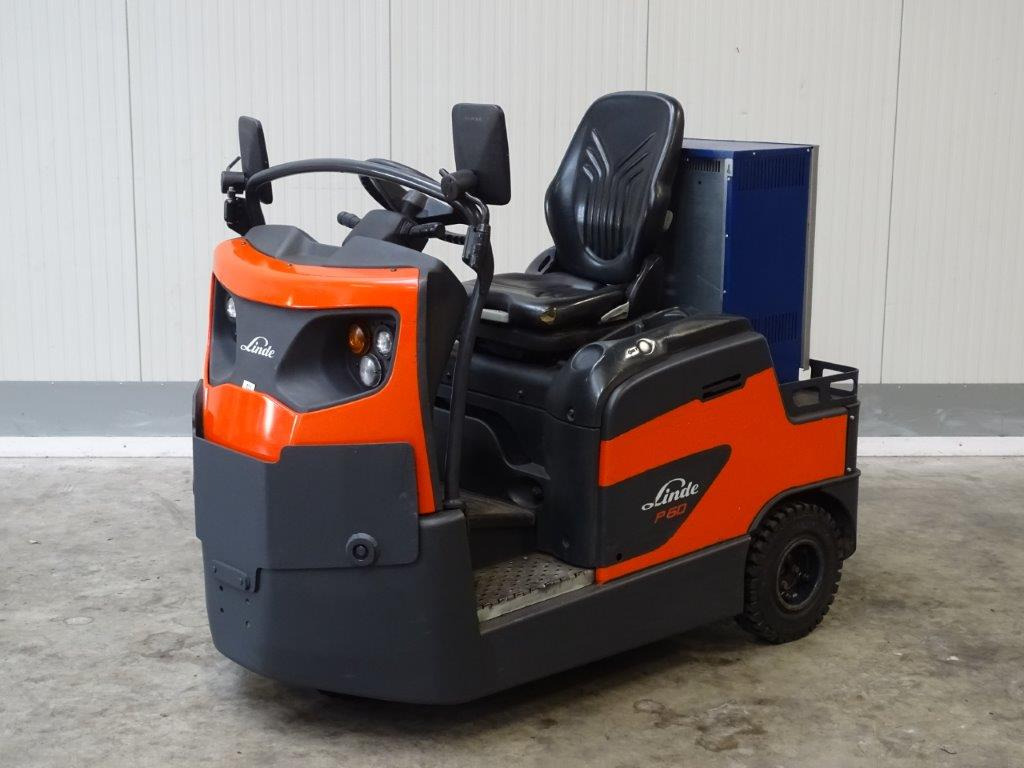 Linde P60 - Elektromos vontató: 1 kép. Linde P60 - Elektromos vontató: 1 kép.