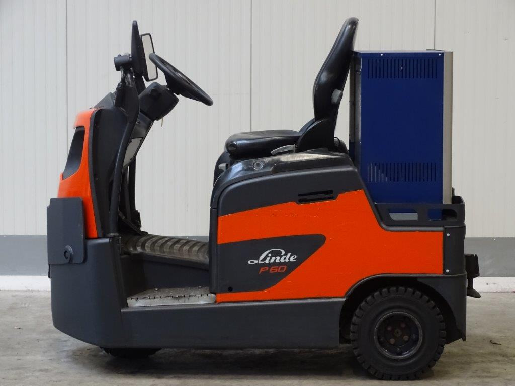 Linde P60 - Elektromos vontató: 2 kép. Linde P60 - Elektromos vontató: 2 kép.