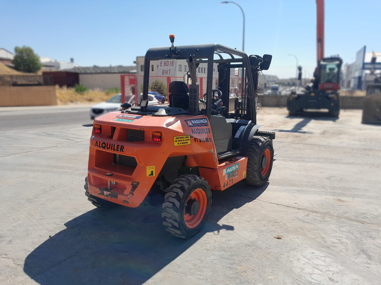 AUSA C201HX4 - Villás targonca: 4 kép. AUSA C201HX4 - Villás targonca: 4 kép.