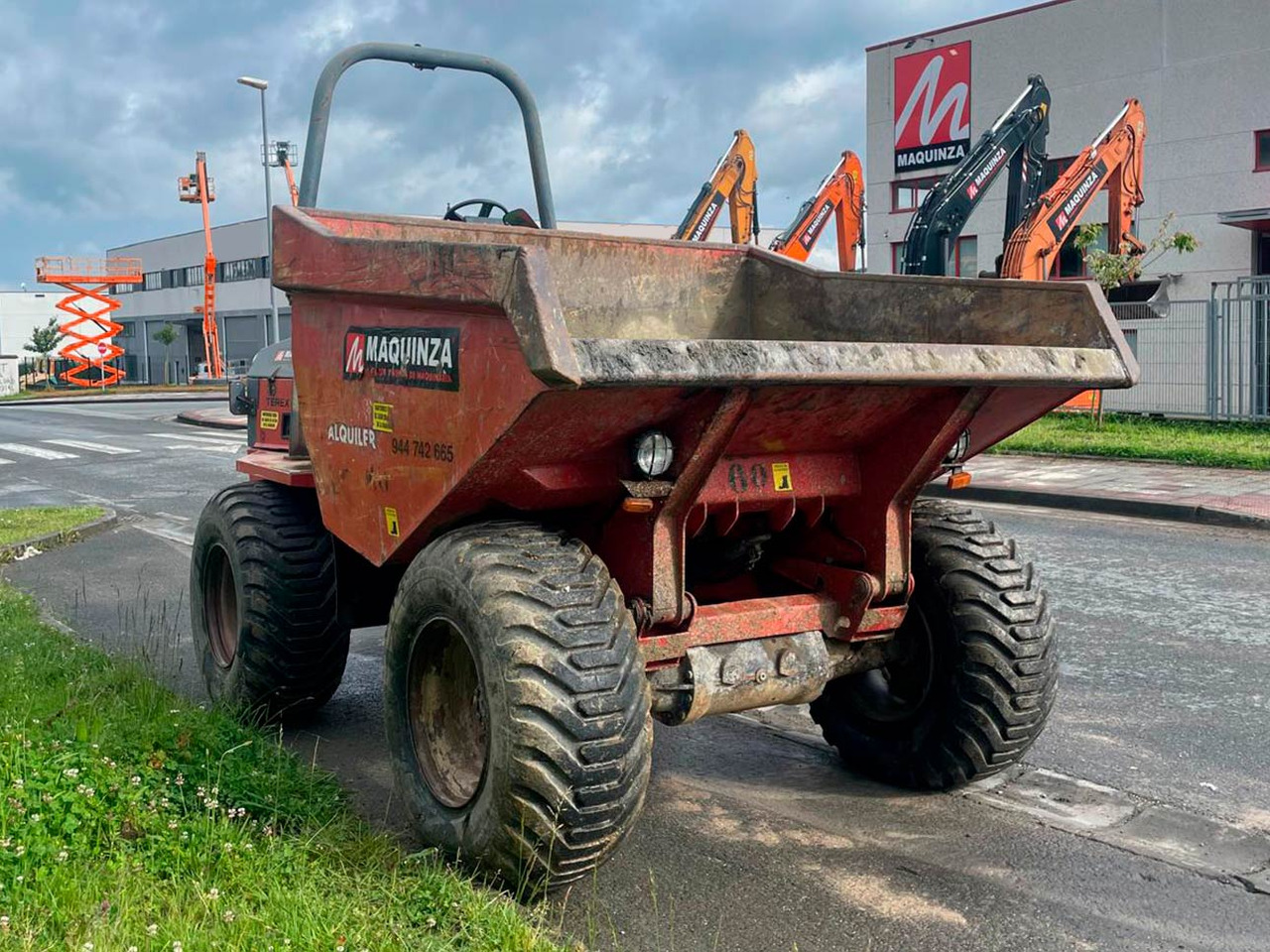 BENFORD PT9000 - Minidömper: 4 kép. BENFORD PT9000 - Minidömper: 4 kép.