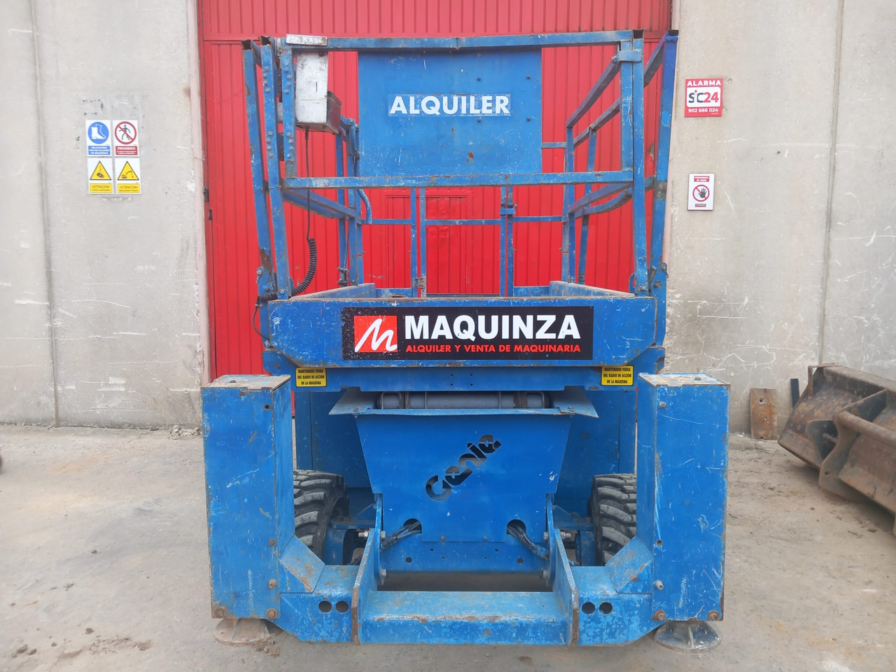 GENIE GS2668RT - Ollós emelő: 5 kép. GENIE GS2668RT - Ollós emelő: 5 kép.