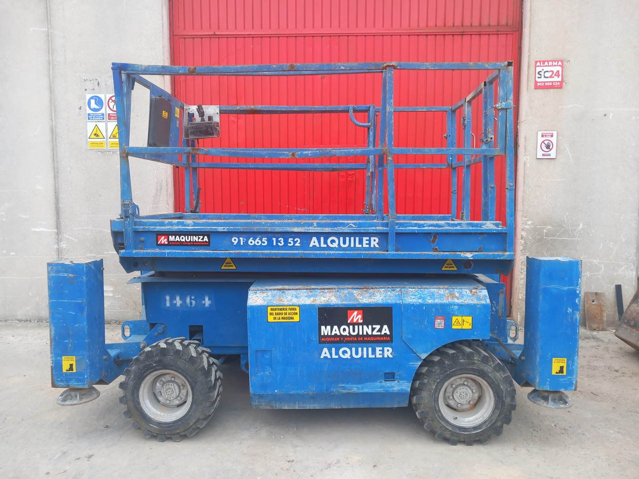 GENIE GS2668RT - Ollós emelő: 4 kép. GENIE GS2668RT - Ollós emelő: 4 kép.