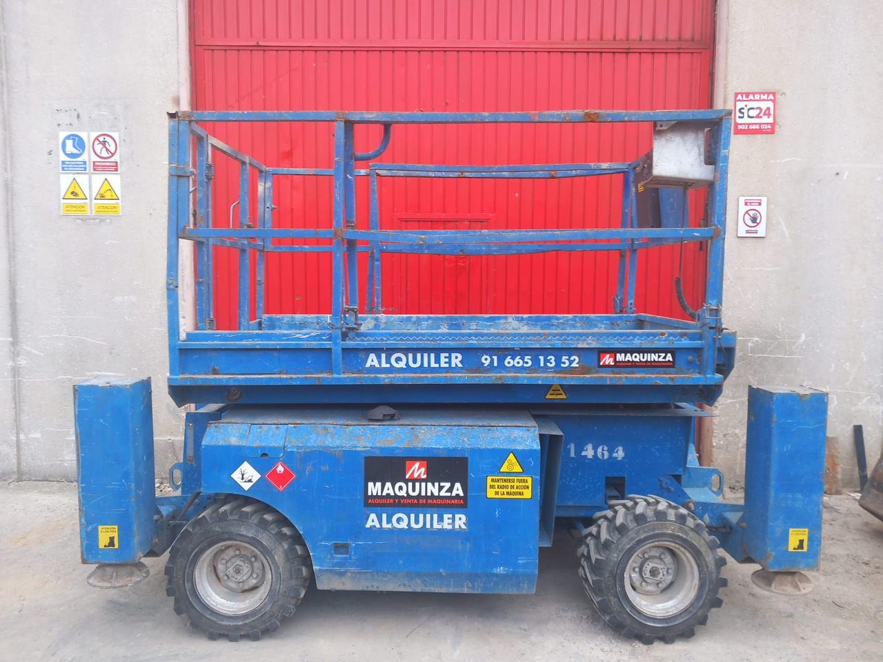 GENIE GS2668RT - Ollós emelő: 1 kép. GENIE GS2668RT - Ollós emelő: 1 kép.