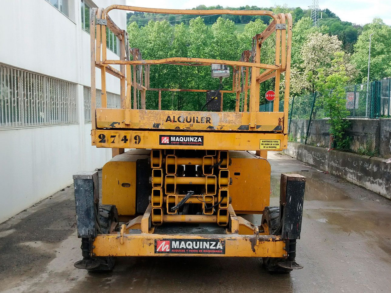 HAULOTTE H15SX - Ollós emelő: 4 kép. HAULOTTE H15SX - Ollós emelő: 4 kép.