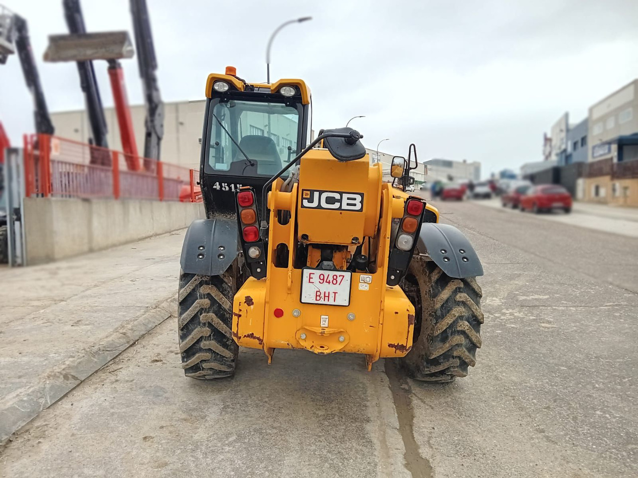 Teleszkópos rakodó JCB 540.180: 6 kép.