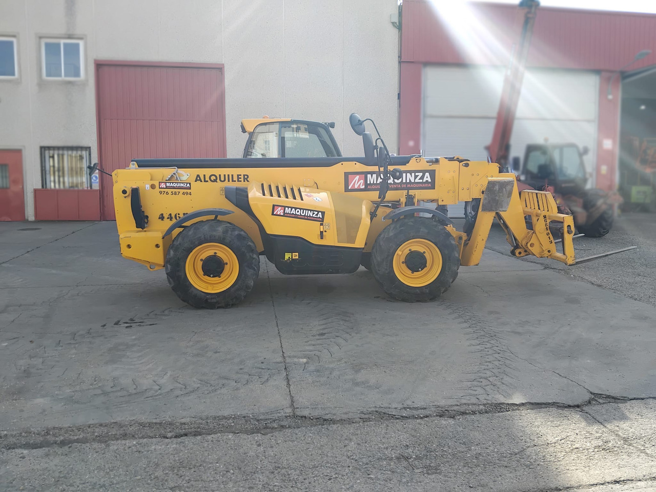 JCB 540.180 - Teleszkópos rakodó: 5 kép. JCB 540.180 - Teleszkópos rakodó: 5 kép.